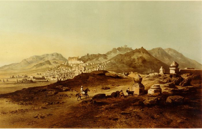 Leh, the capital of Ladak